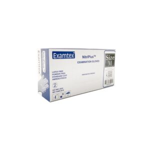 Authentic Examtex Nitrile Gloves Powder Free