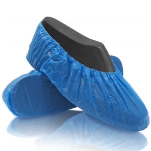 Affordable Plastic Protective Shoe Covers 100’s- Blue