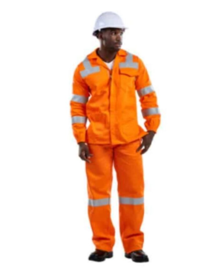 Freezer Pants As per Eskom Spec D59 Flame retardent Hi VIZ Orange MOQ 50