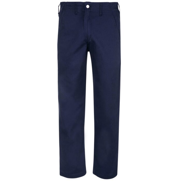 Jonsson 100 Cotton Work Trousers navy