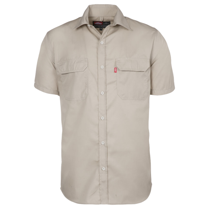 Jonsson Versatex Lite Short Sleeve Shirt stone4