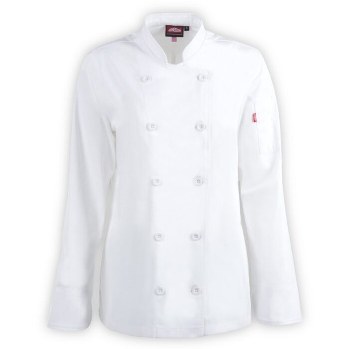 Jonsson Versatex Womens Long Sleeve Chef Jacket