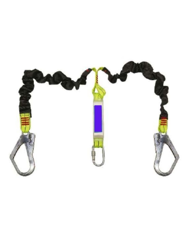 Lanyard SC2 (Elasticated) with carabiner connector Lanyard Sc2 (Elasticated) With Carabiner Connector - Image 1