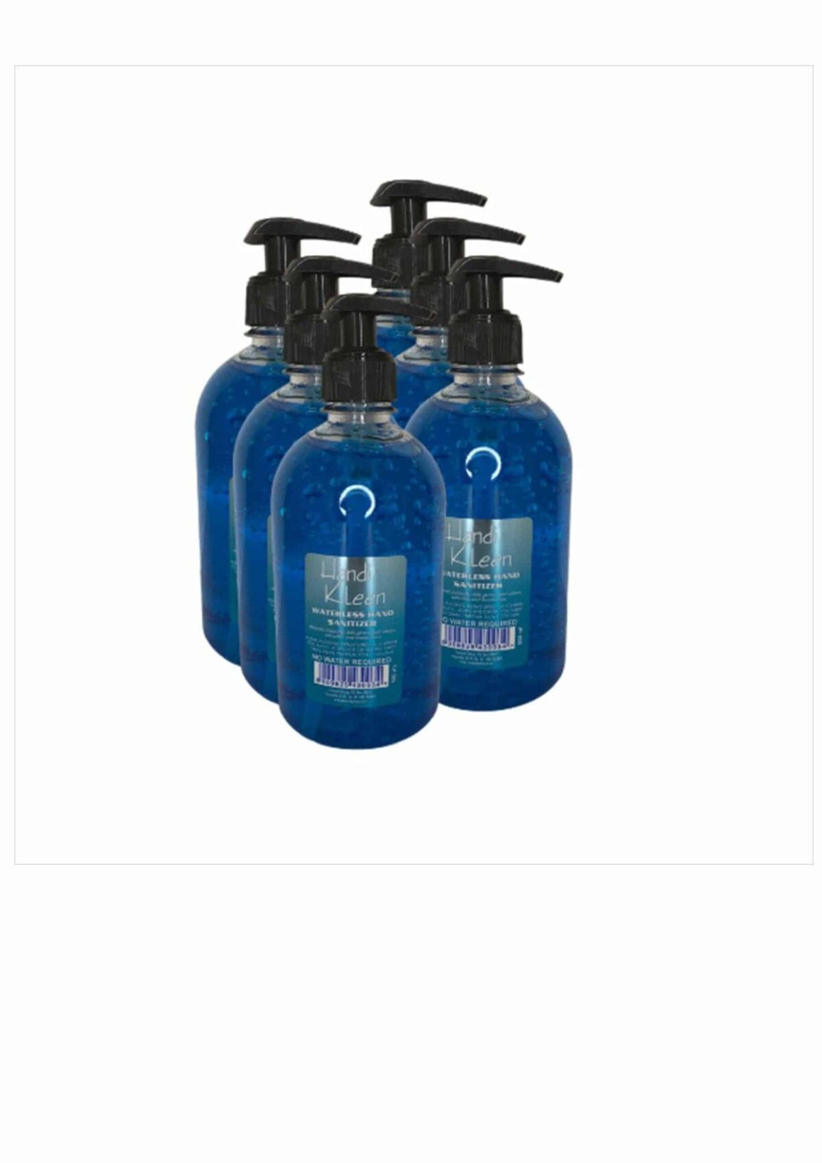 sanitizer bottles