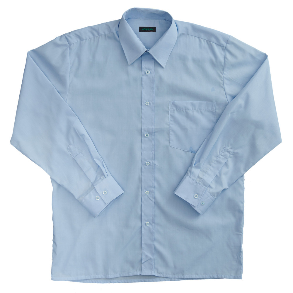 Javlin-Lounge-Shirt-Pale-Blue Javlin White Or Pale Blue Lounge Shirt L / S - Image 1