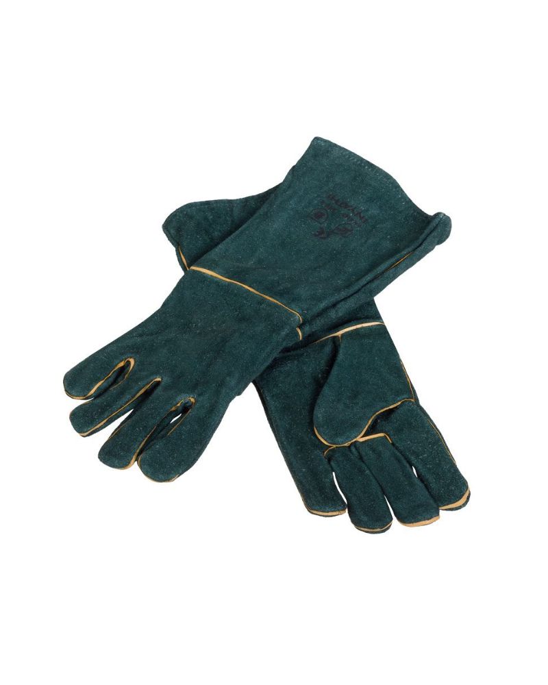8-Green-Lined-Elbow-Length-Glove Econo 8 Lined Elbow Length Glove (20.30Cm) - Image 1