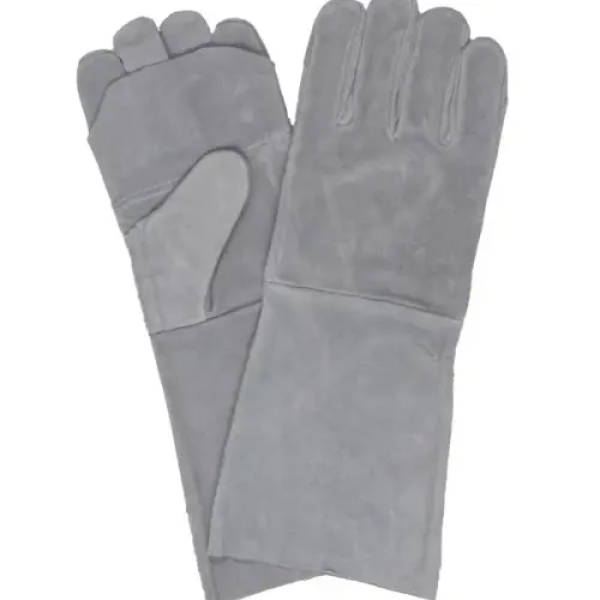 8 Chrome Leather Apron Palm Gloves