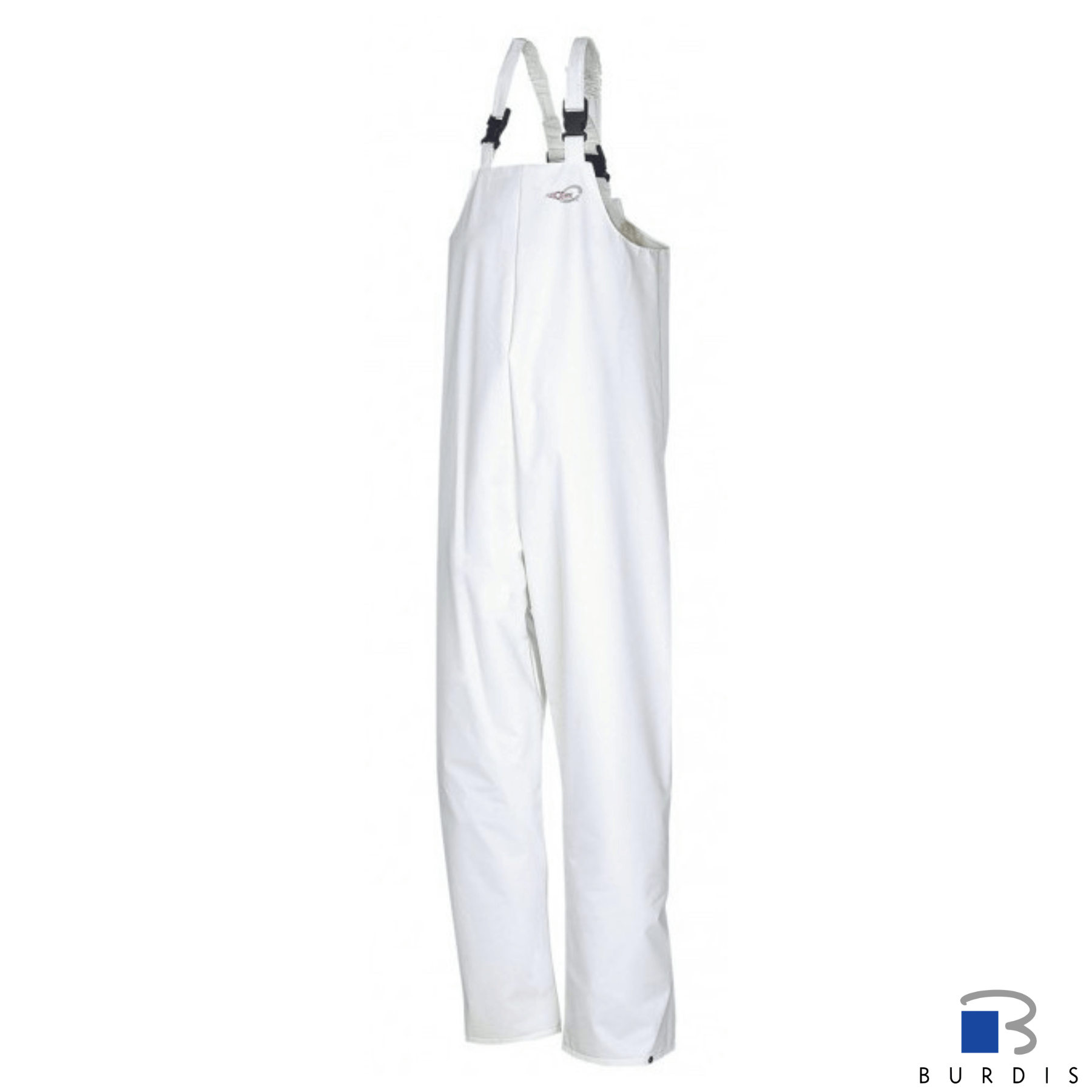 Chemical Waterproof Trouser Bib & Braces White Pvc 400G Chemical Waterproof Trouser Bib & Braces White Pvc 400G - Image 1