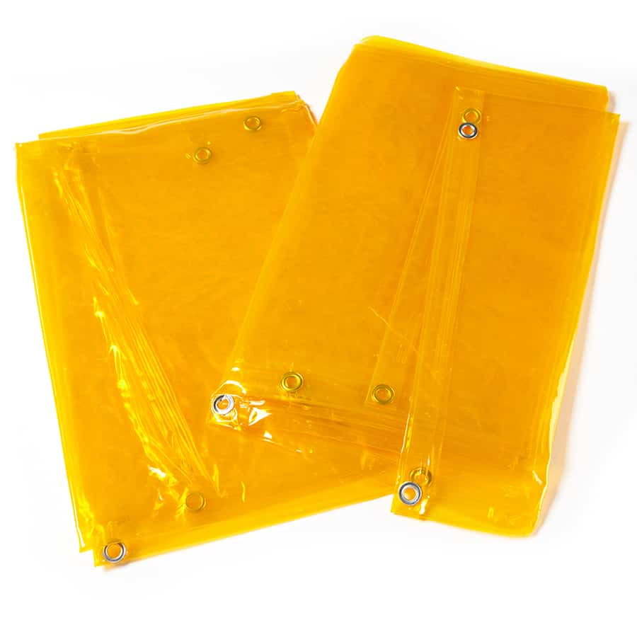 Welding Screen Yellow 2X2M Welding Screen Yellow 2X2M - Image 1